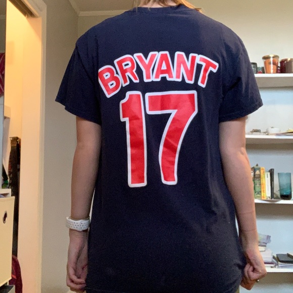 Kris Bryant Chicago Cubs superman tee ❤️🤍💙 - Picture 3 of 4